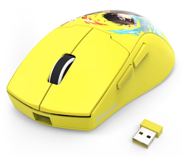 REDRAGON K1NG PRO MAX (custom yellow) M918AKB-PRO - 1298273 - zdjęcie 2